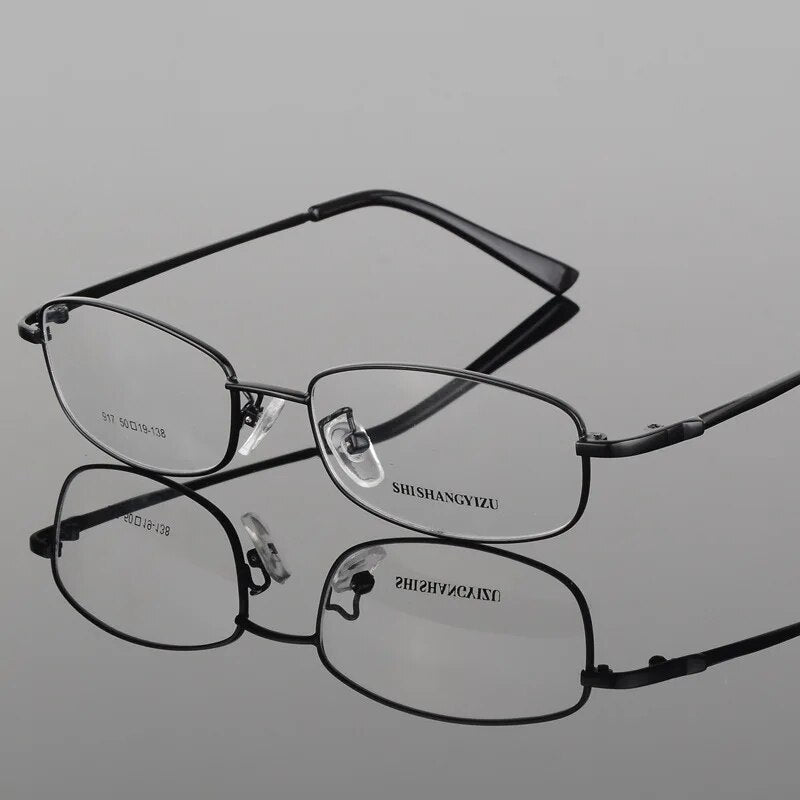 Fashion Eyeglasses Brand Design Unisex Classic Metal, Optical Glasses Vintage Eyewear
