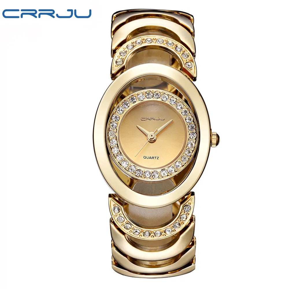 Women Gold Luxury bracelet Quartz-Watch