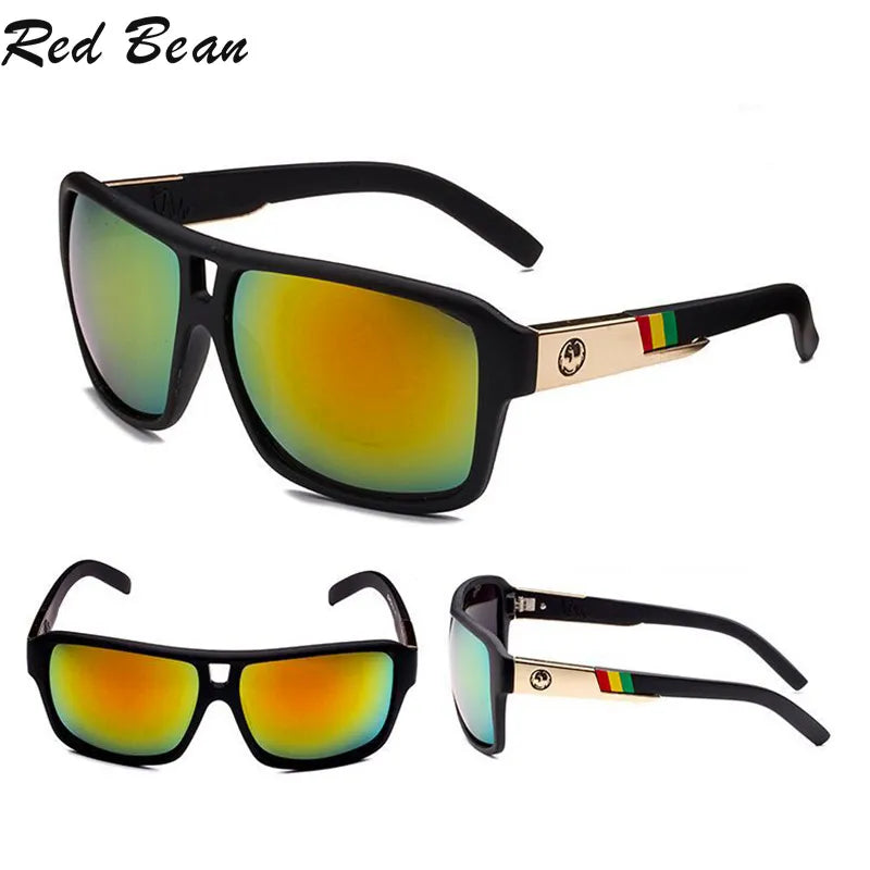 Luxury Vintage Square Sun Glasses