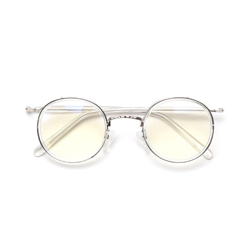 Korean Style Retro Round Glasses Frame Women