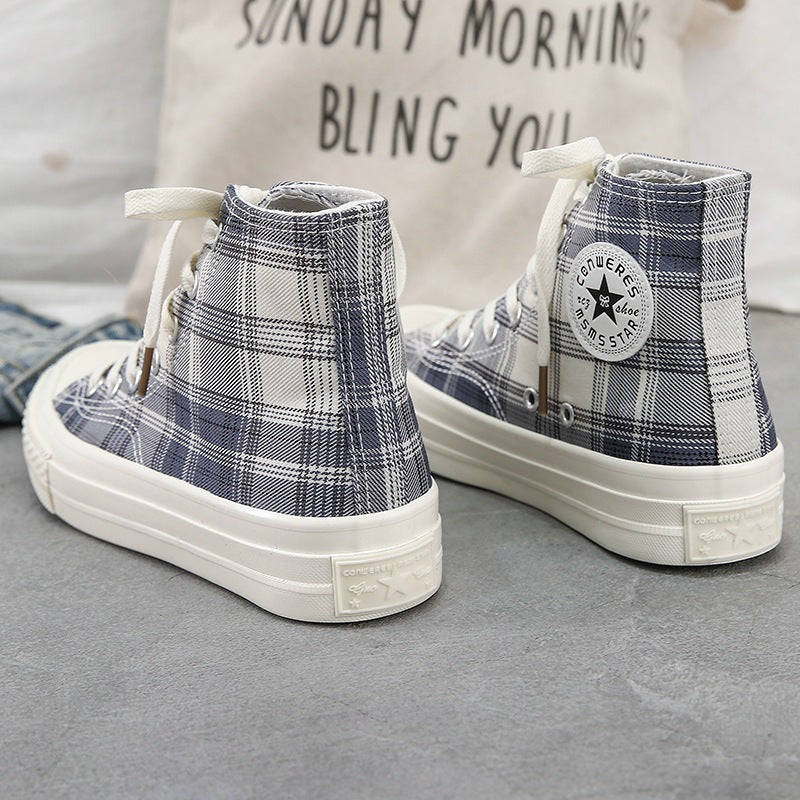 High-top Canvas Shoes