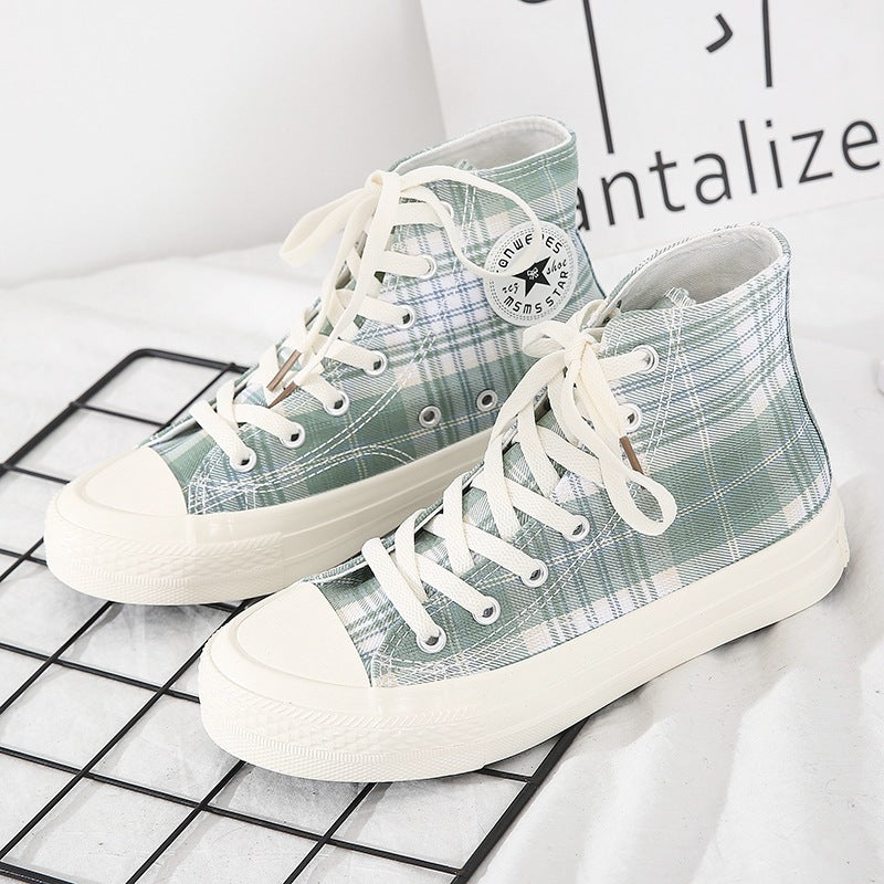 High-top Canvas Shoes