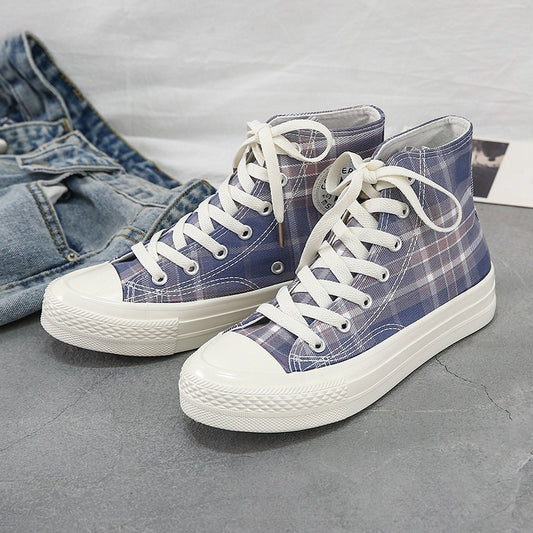 High-top Canvas Shoes