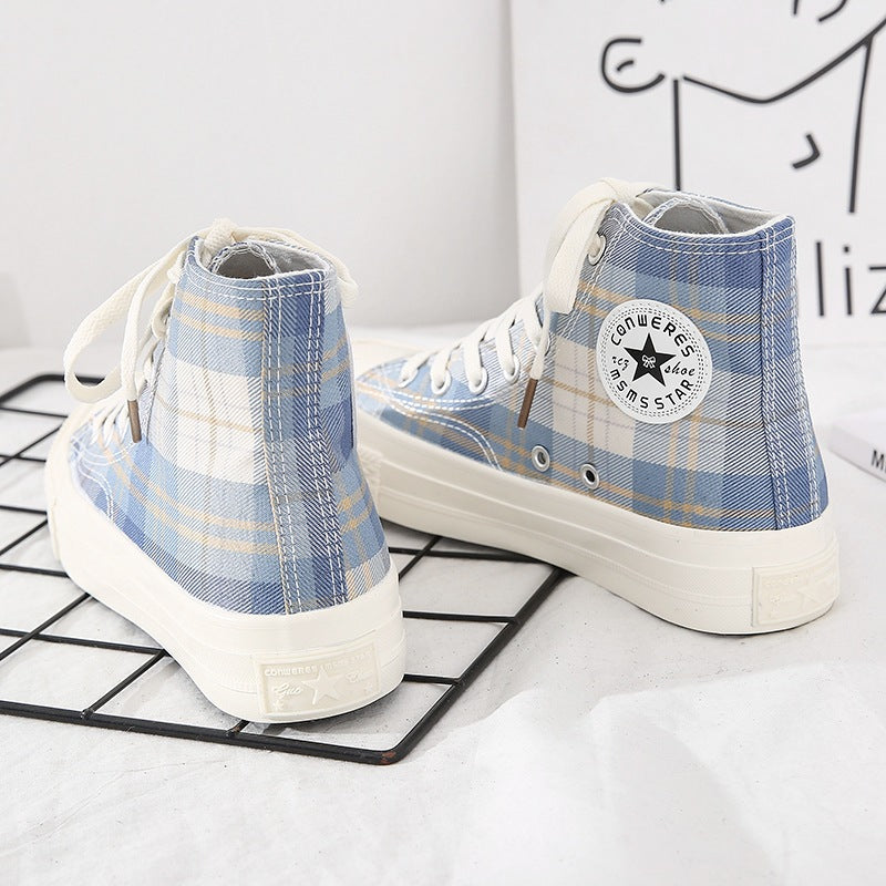 High-top Canvas Shoes