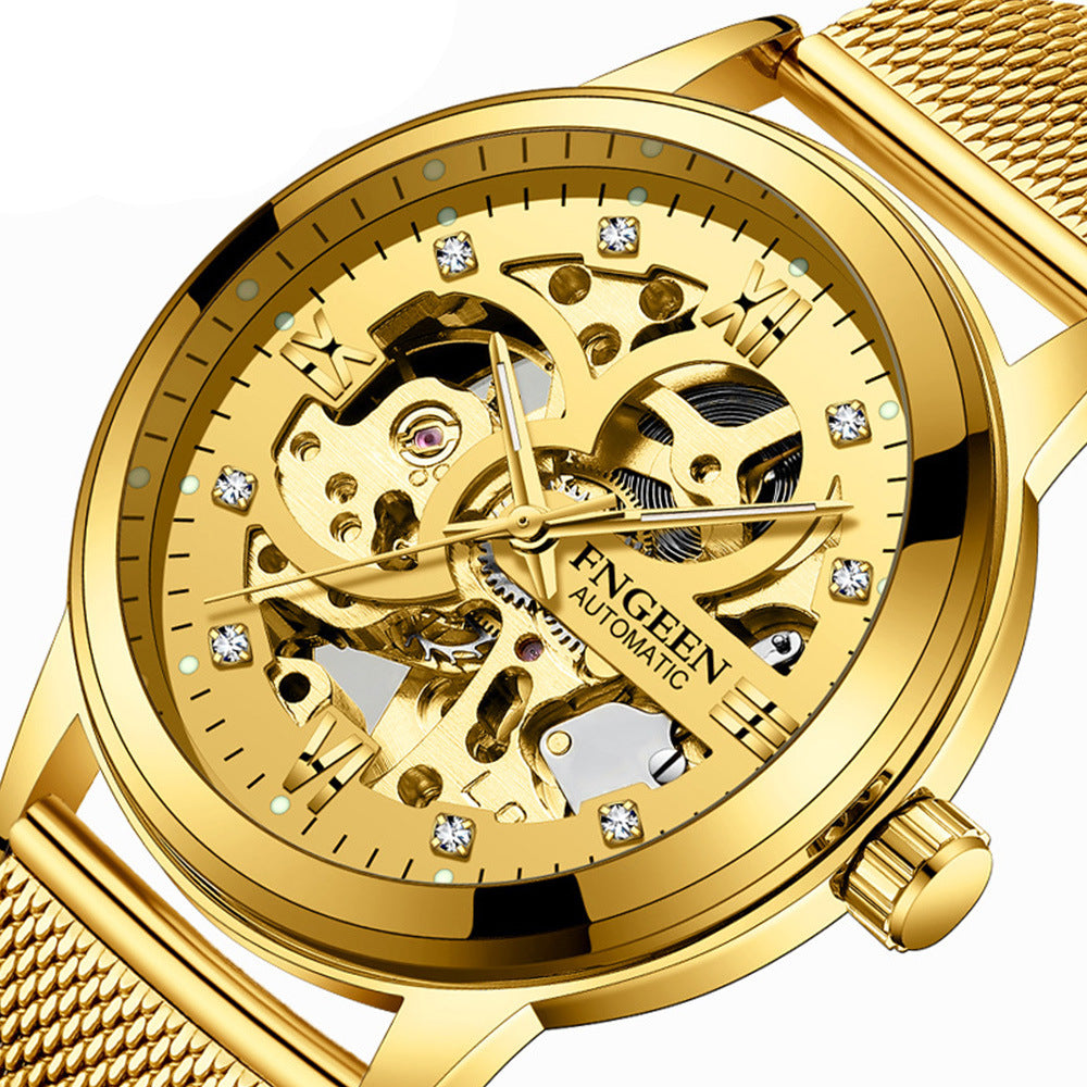 Fashion Luxury Luminous Waterproof Mechanical Watch