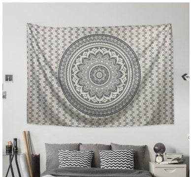 Indian Mandala Tapestry Wall Hanging Sandy Beach Throw Rug Blanket Camping Tent Travel Mattress Bohemian Sleeping Pad Tapestries