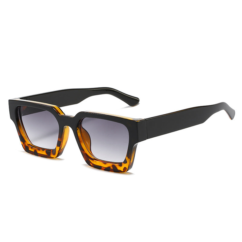 Trendy Square Personality Large Frame Sunglasses