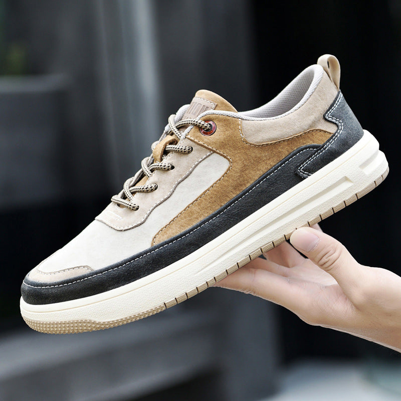 Men's Sneakers Flat Retro Sneakers Spring Low Top