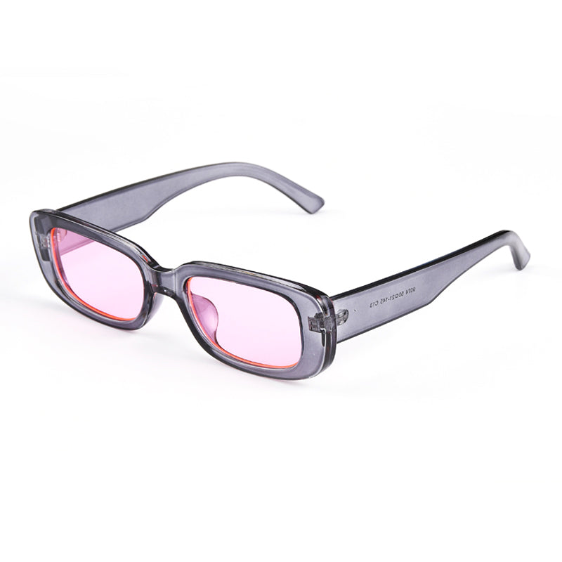 Women's square small frame sunglasses