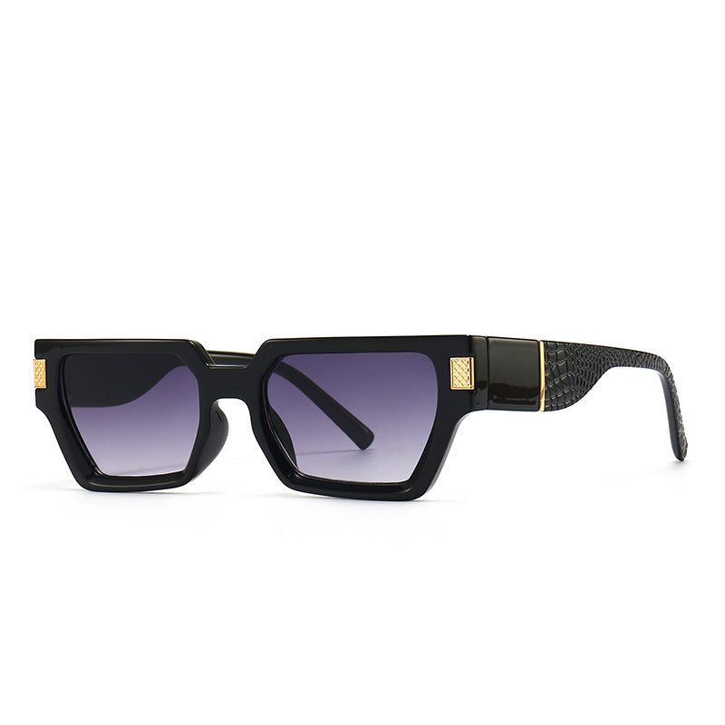 Fashion Catwalk Square Frame Butterfly Sunglasses