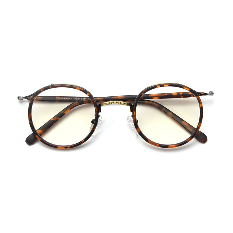 Korean Style Retro Round Glasses Frame Women