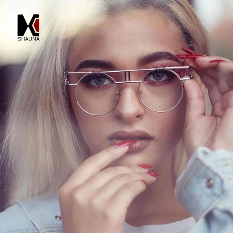 Fashion Women Metal Frame Sunglasses