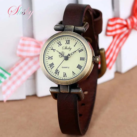 New Fashion Hot-Selling Leather Female Watch