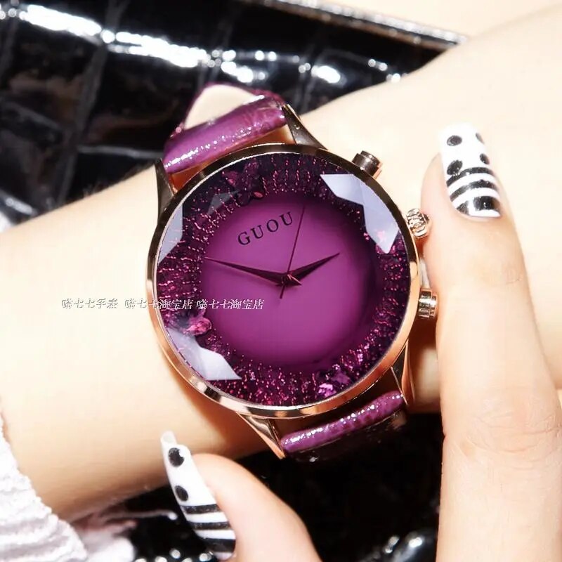 Rhinestone Waterproof Women's Watch