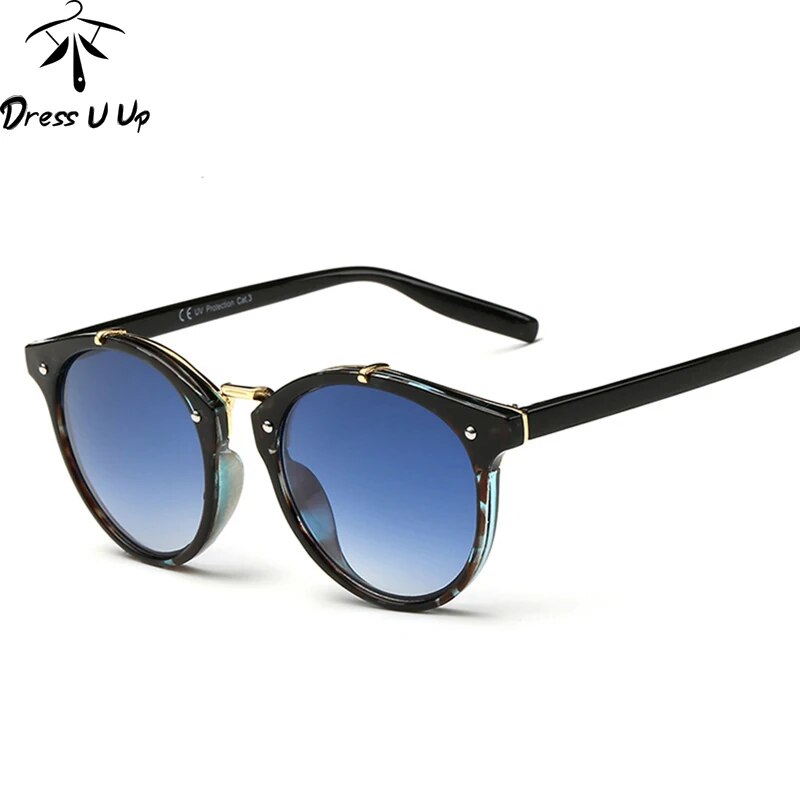 Women Vintage Round Sunglasses