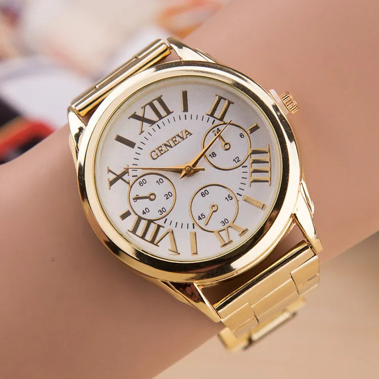 Stainless Steel Dress Watch