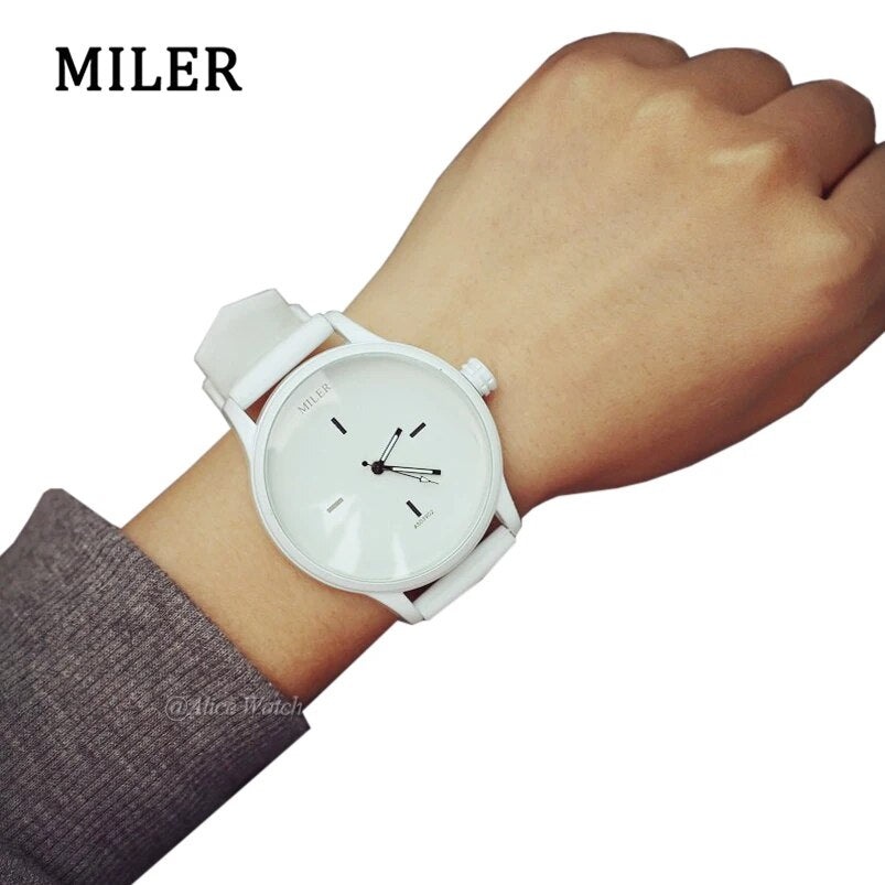 Unisex Silicone Quartz Watch