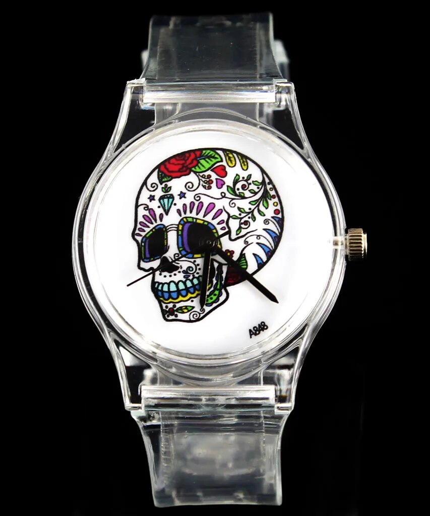 Unisex Skull Fashion Quartz Watch