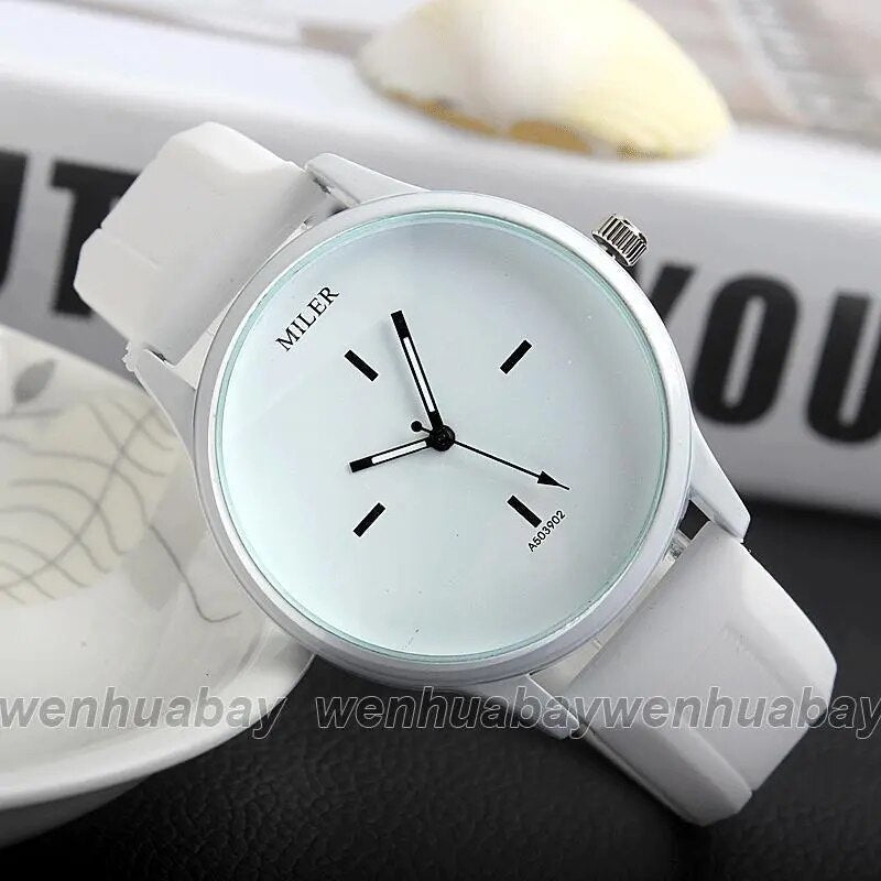 Unisex Silicone Quartz Watch