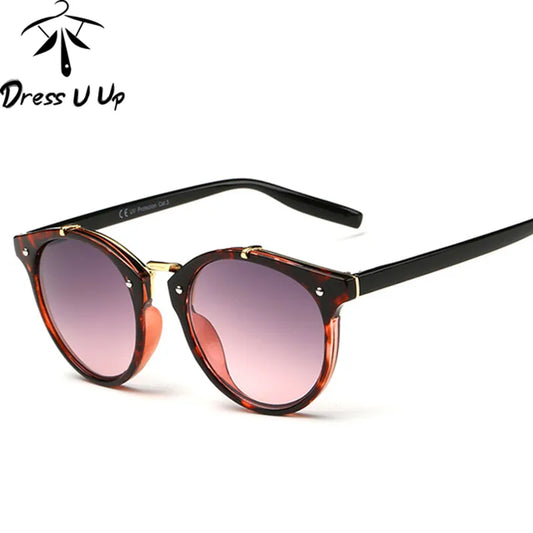 Women Vintage Round Sunglasses