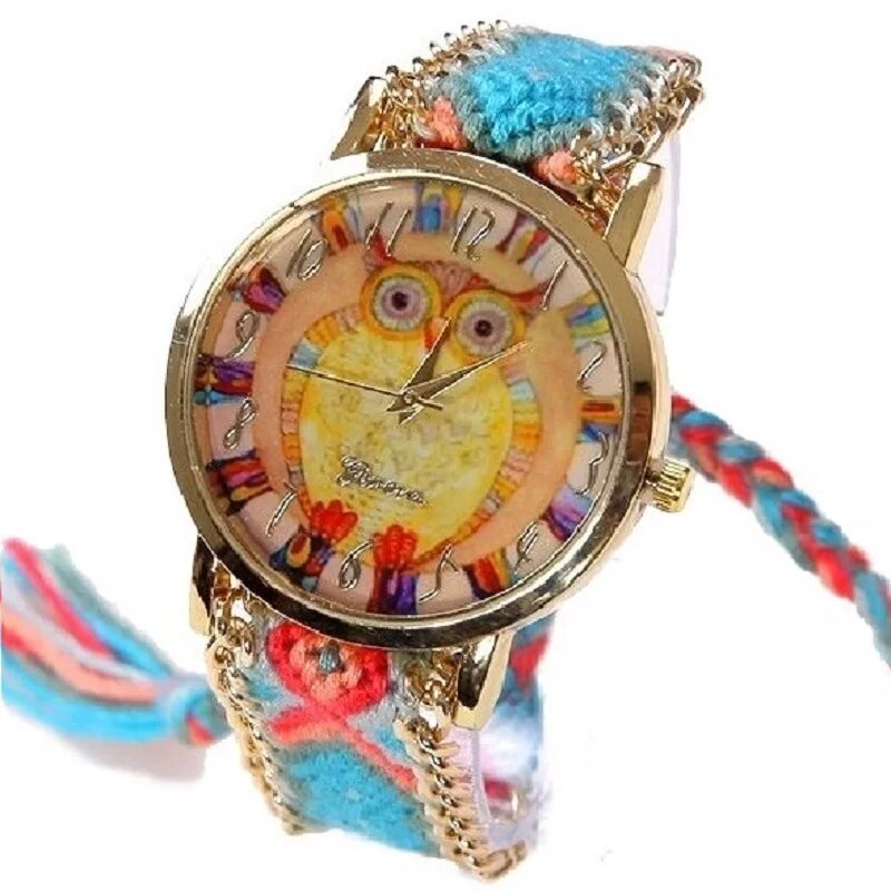 Women Platinum Rainbow Watch