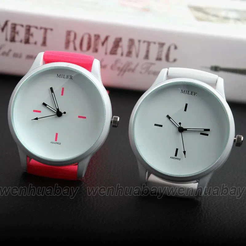 Unisex Silicone Quartz Watch