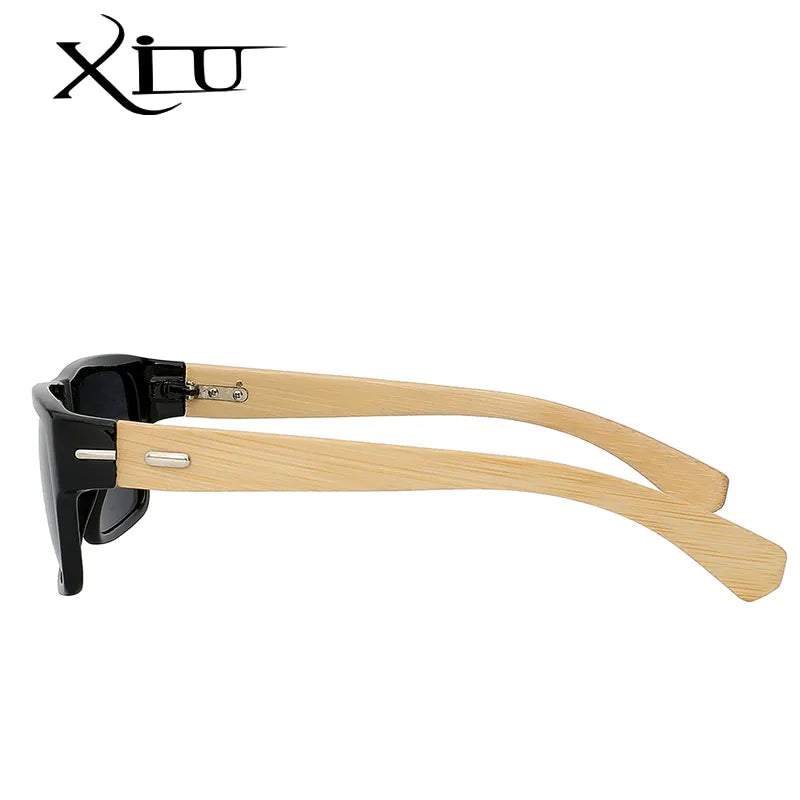 Fashion vintage Bamboo Sunglasses