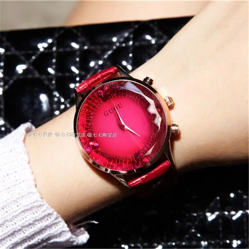 Rhinestone Waterproof Women's Watch