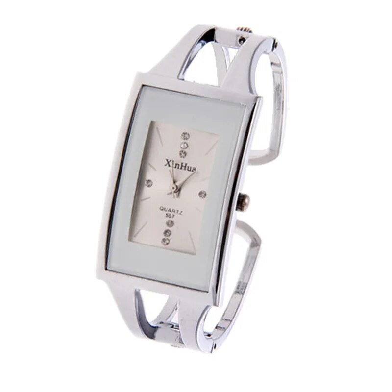 Luxury Crystal Bracelet Wrist Watch For Women