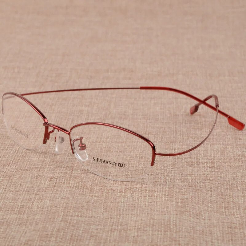 Women Utralight Myopia Presbyopia Glasses, Eyeglasses Optical Frame