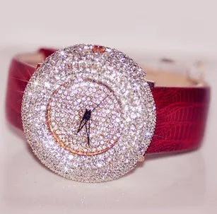 Diamond Stone Wristwatch