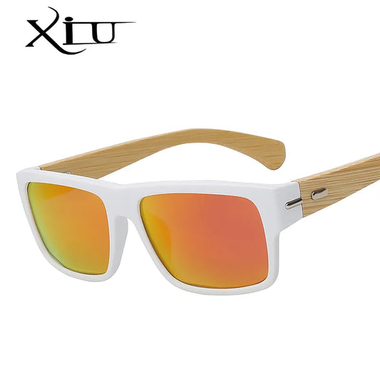 Fashion vintage Bamboo Sunglasses