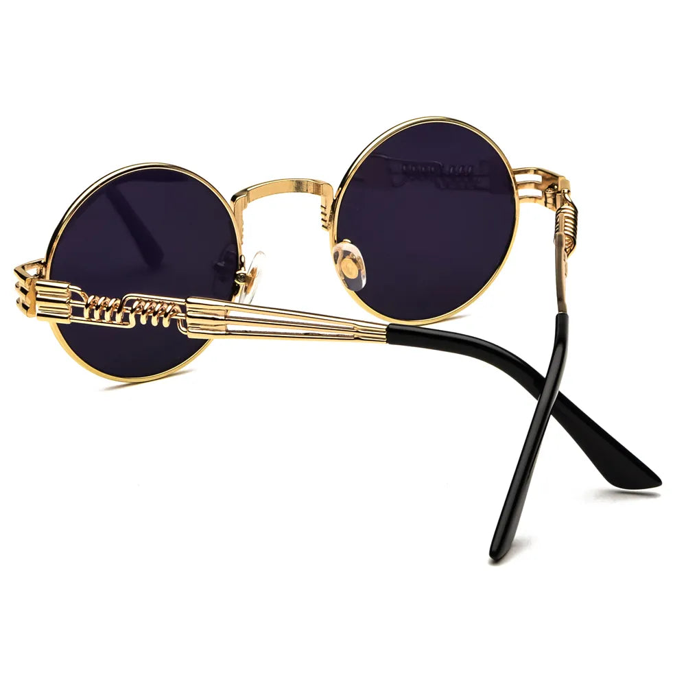 Vintage retro gothic mirror sunglasses