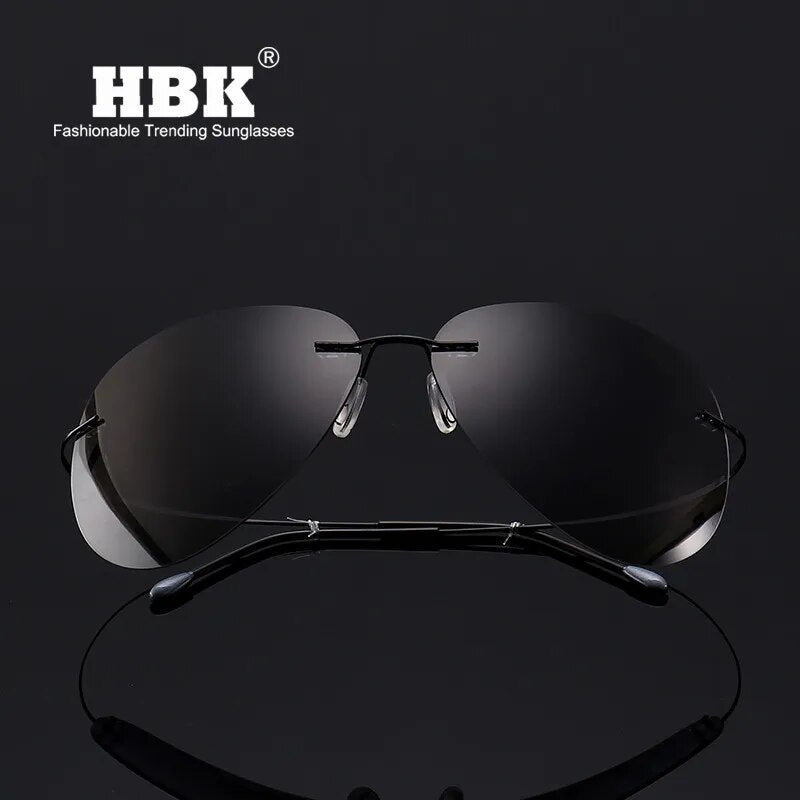 Ultralight Square Titanium Sunglasses