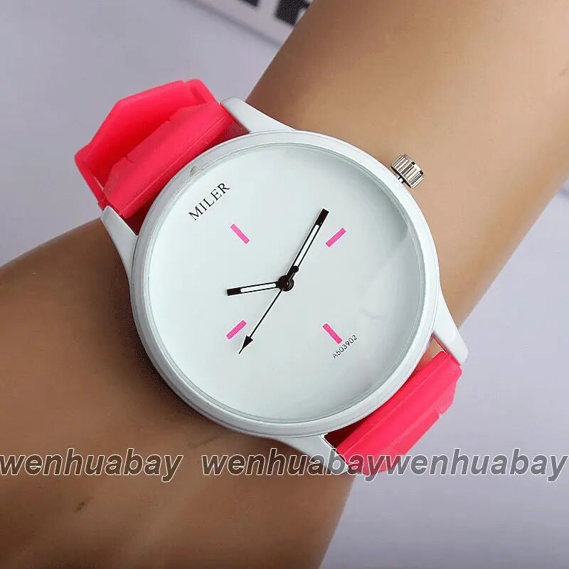 Unisex Silicone Quartz Watch