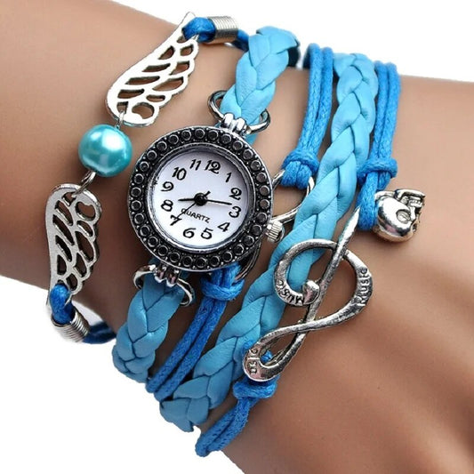 NEW fashion Angel Wings Bracelet wristwatch