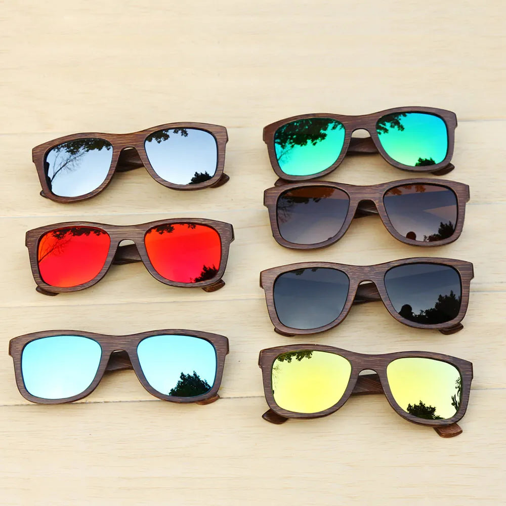 Bamboo, wooden Handmade Fashion Sunglass