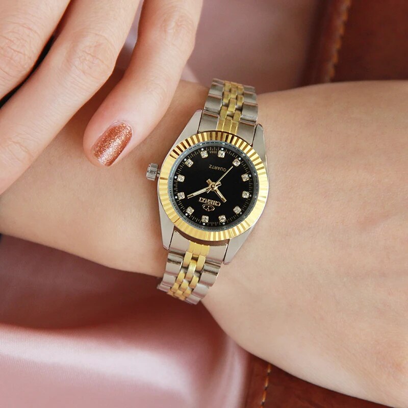 Elegant Lady Casual Clock Waterproof Wristwatch