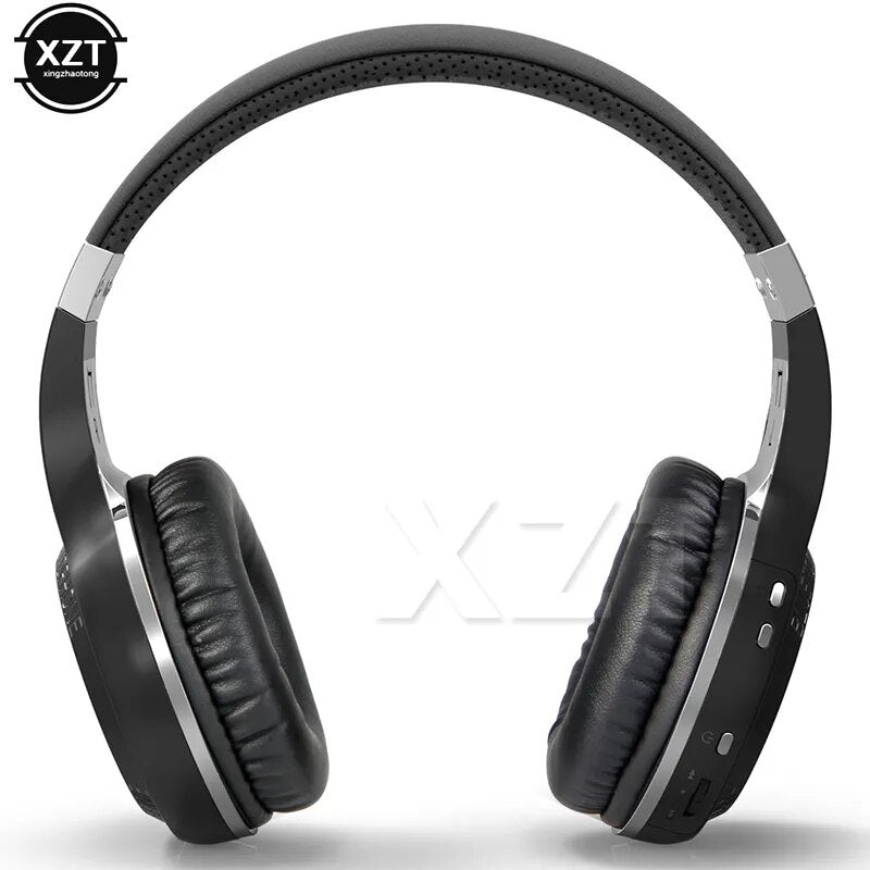 Wireless + Wired Bluetooth Headset with Microphone HiFi Turbine