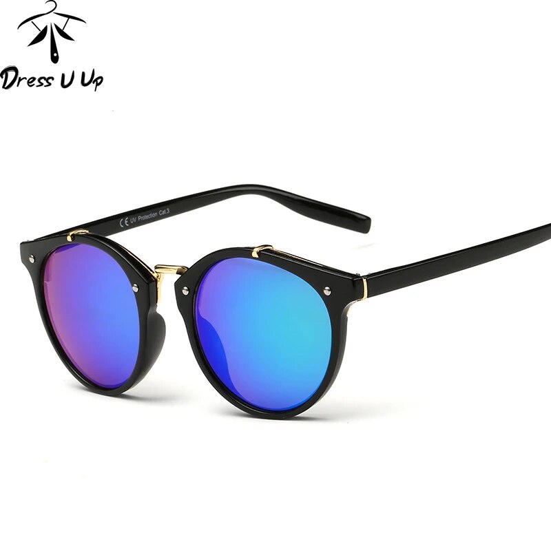 Women Vintage Round Sunglasses