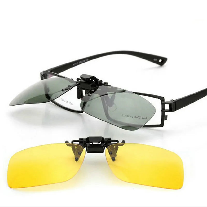 Unisex UV400 Flip Up Glasses Frame