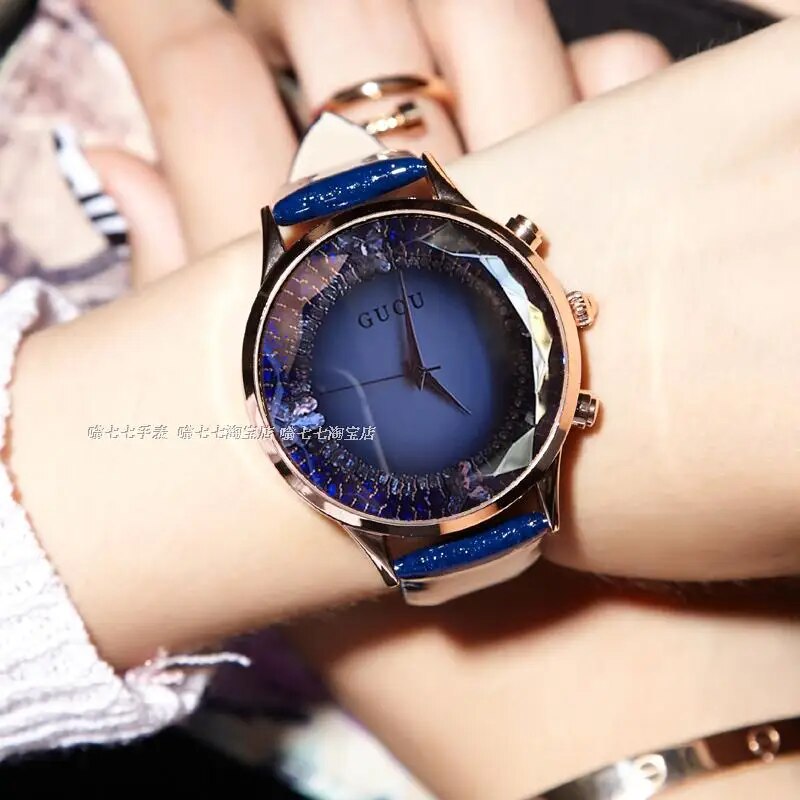 Rhinestone Waterproof Women's Watch