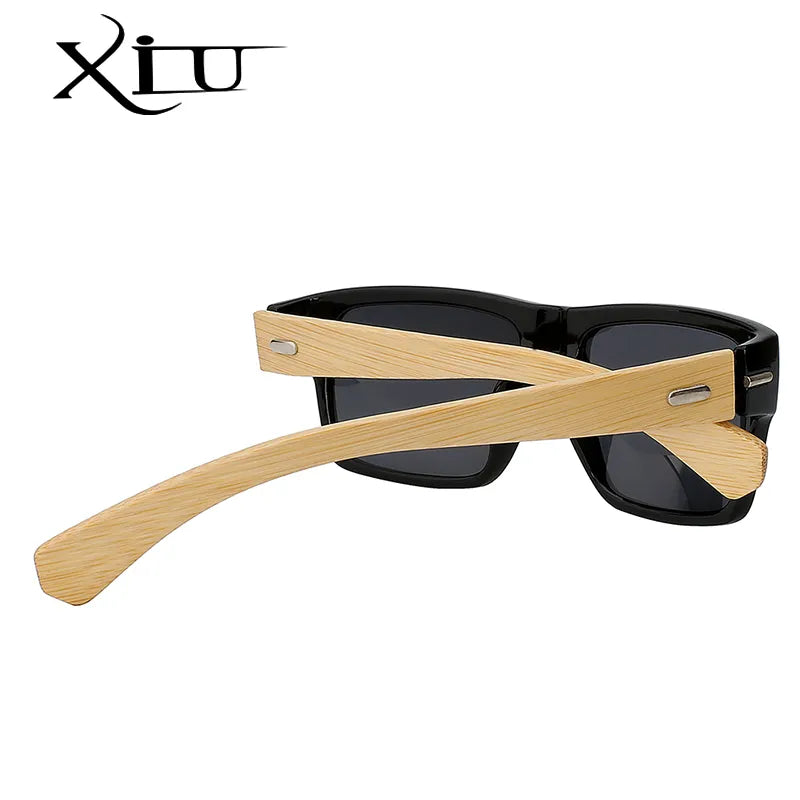 Fashion vintage Bamboo Sunglasses