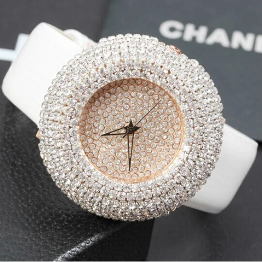 Diamond Stone Wristwatch