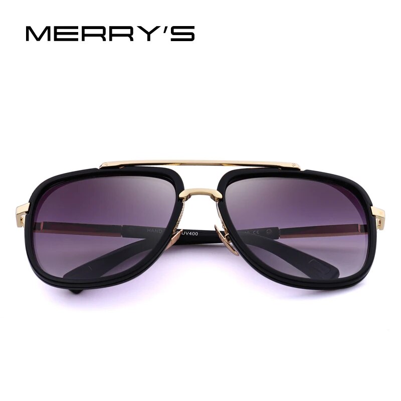 Unisex Designer Metal Square Sun glasses