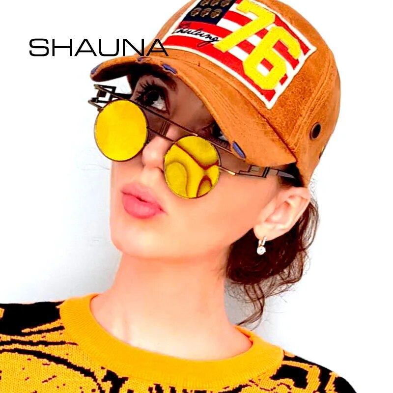 Fashion Women Metal Frame Sunglasses