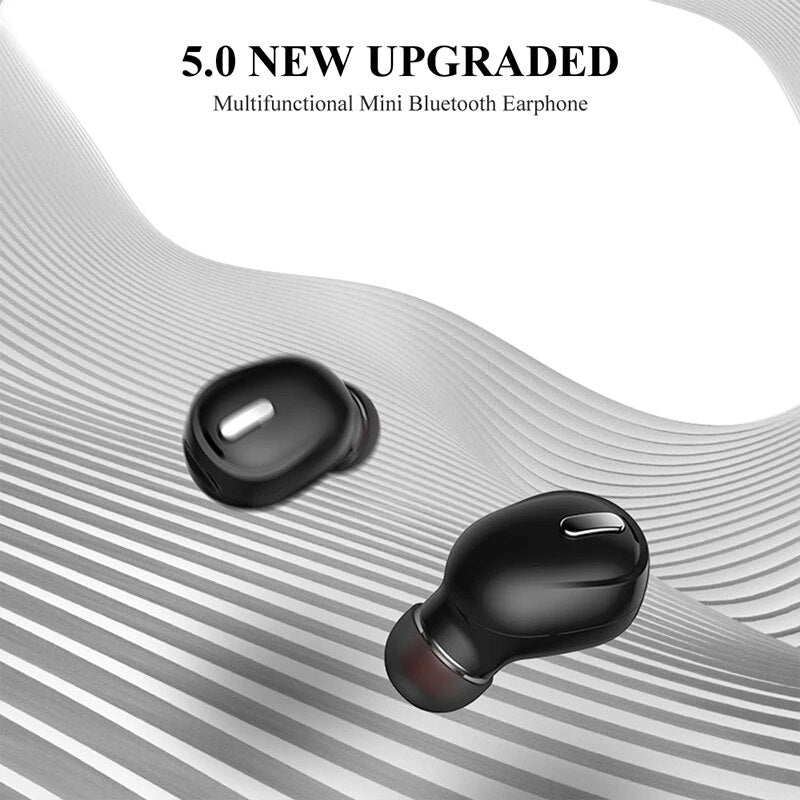 Mini Wireless Bluetooth headphones 5.0 Stereo.