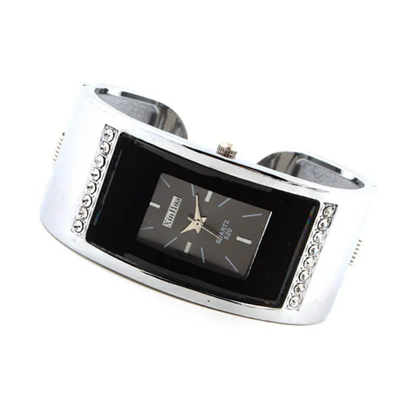 Fashion Square Diamond Ladies Bracelet Watch