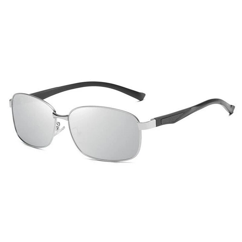 Myopia Lens Square Pilot Sun Glasses For Male