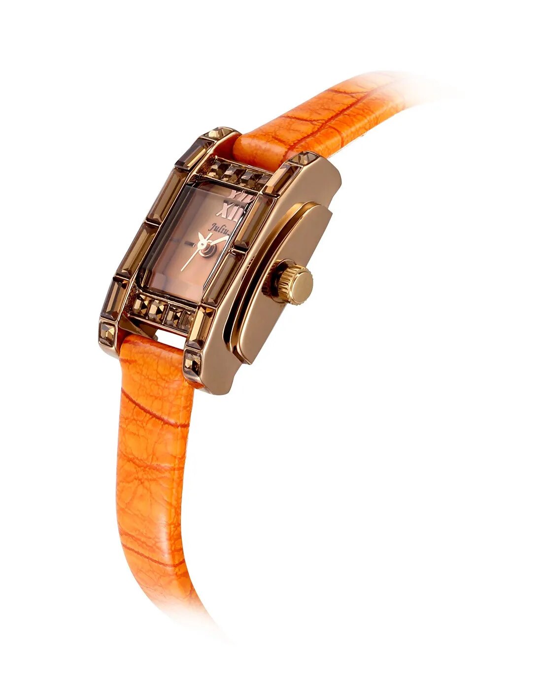 Leather Dress Bracelet Watch